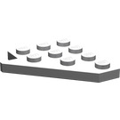 LEGO Medium Stone Gray Wedge Plate 4 x 4 Wing Right (3935)