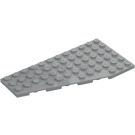 LEGO Medium steengrijs Wig Plaat 6 x 12 Vleugel Links (3632 / 30355)