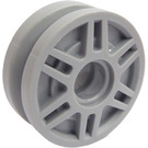 LEGO Medium Stone Gray Wheel Rim Ø18 x 7  with Deep Spokes and Brake Rotor (13971 / 77031)