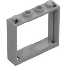 LEGO Medium Stone Gray Window Frame 1 x 4 x 3 (60594)