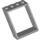 LEGO Medium Stone Gray Window Frame 4 x 4 x 3 Roof (4447)