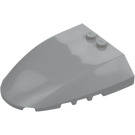 LEGO Medium Stone Gray Windscreen 6 x 7 x 1.3 Curved (80222)