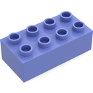 LEGO Mittelviolett Duplo Backstein 2 x 4 (3011 / 31459)