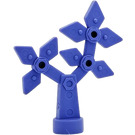 LEGO Mittelviolett Duplo Blume mit Rhomb (44535)