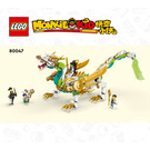 LEGO Mei's Guardian Draak 80047 Instructions