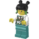 LEGO Mei with Dark Turquoise Overalls Minifigure