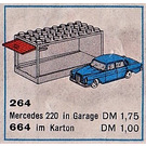 LEGO Mercedes 220 with Garage 264