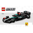 LEGO Mercedes-AMG PETRONAS F1 Team W15 E Performance Set 77244 Instructions