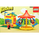 LEGO Merry-Go-Round with Ticket Booth Set 3668