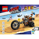 LEGO MetalBeard's Heavy Metal Motor Trike! 70834 Instruktioner