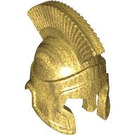 LEGO Metallic Gold Hoplite Helmet - Minifigure (90392 / 94639)