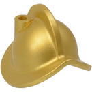 LEGO Metallic Gold Morion Helmet (10836 / 30048)