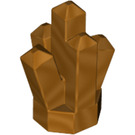 LEGO Metallisk guld Rock 1 x 1 med 5 punkt (28623 / 30385)