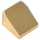 LEGO Metallic goud Helling 1 x 1 (31°) (50746 / 54200)