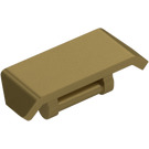 LEGO Metallisk Guld Spoiler med Handtag (98834)