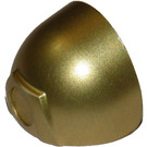 LEGO Metallic Gold Visor Large with Trapezoid (49480 / 89159)