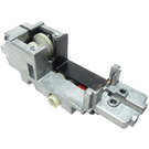 LEGO Metallic Silver Gearbox for Motor 12 x 4 x 3 1/3 with Three Holes on Each Side