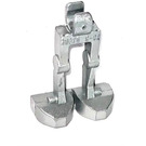 LEGO Silbermetallic Minifig Mechanisch Beine (30376 / 49713)
