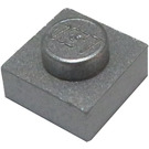 LEGO Metallic Silver Plate 1 x 1 (63326)