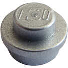 LEGO Metallic Silver Plate 1 x 1 Round (15570 / 51809)