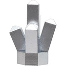 LEGO Metallic Silver Rock 1 x 1 with 5 Points (28623 / 30385)