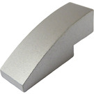 LEGO Metallic Silver Slope 1 x 3 Curved (50950)