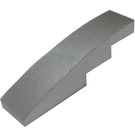 LEGO Metallic Silver Slope 1 x 4 Curved (11153 / 61678)