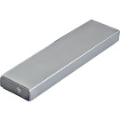 LEGO Metallic Silver Tile 1 x 4 (2431 / 35371)