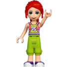 LEGO Mia - Koral og Lime Torso Minifigur