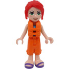 LEGO Mia - Schwimmweste und Limette Jacke Minifigur