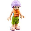 LEGO Mia, Lime Cropped Trousers minifiguur