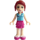 LEGO Mia mit Blau Nurse oben Minifigur