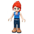 LEGO Mia mit Blau Hemd und Dark Blau Schlauch Minifigur