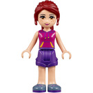 LEGO Mia s Dark Fialová Šortky a Magenta Horní Minifigurka