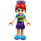LEGO Mia mit Green oben und Sunglasses Minifigur