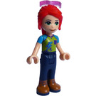 LEGO Mia with Lime Top and Dark Blue Trousers with Sunglasses Minifigure