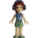 LEGO Mia with Medium Blue Vet Top and Headphones Minifigure