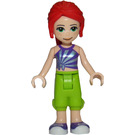 LEGO Mia mit Lila und Silber oben Minifigur