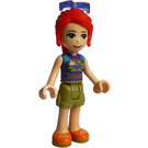 LEGO Mia with Purple Geometric Top and Sunglasses Minifigure