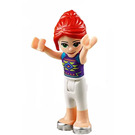 LEGO Mia with Purple Geometric Top and White Trousers Minifigure