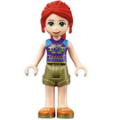 LEGO Mia with Purple Geometric Top Minifigure