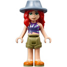 LEGO Mia mit Sand Blau Hut Minifigur