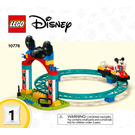 LEGO Mickey, Minnie and Goofy's Fairground Fun Set 10778 Instructions