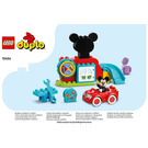 LEGO Mickey Mouse Clubhouse & Car  Set 10454 Instructions