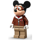 LEGO Mickey Muis in Sport Piloot Kleding  Minifiguur