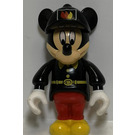 LEGO Mickey Mus med Brandmand Uniform Minifigur