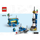 LEGO Micro Rakete Launchpad 40712 Instructions