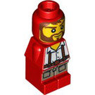 LEGO Microfig Ramses Return Adventurer Rosso