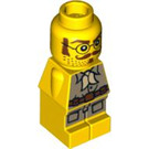 LEGO Microfig Ramses Return Adventurer Giallo