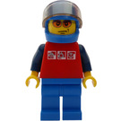 LEGO Microlight Pilot with Blue Helmet Minifigure